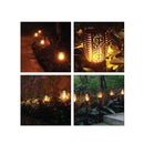 1X Solar Garden 51 Leds Torch Outdoor Flame Dancing Flickering Light