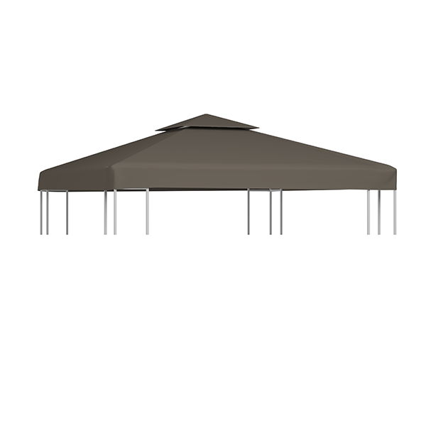 2 Tier Gazebo Top Cover 310 G M2 3X3 M