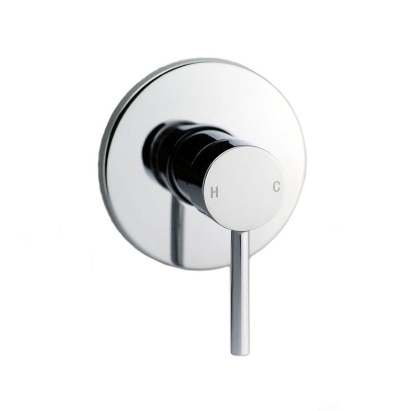 Euro Round Chrome Shower/Bath/Basin Mixer