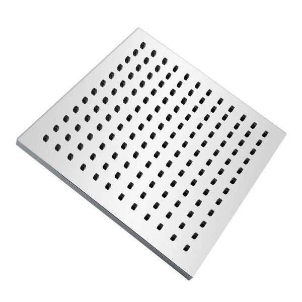 ABS Square Chrome Rainfall Shower Head 8 Inch
