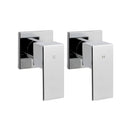 Brass Shower Mixer Head Hot And Cold Bathroom Tap Chrome