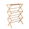 Bamboo Clothes Dry Rack Foldable Towel Hanger Laundry Drying