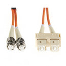 5M Sc St Om1 Multimode Fibre Optic Cable Orange