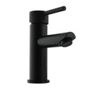 Euro Nero Round Matte Black Basin Mixer