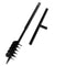 Ground Drill With Handle Auger Bit 120 Mm Double Spirals Steel