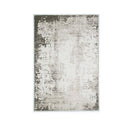 Rusty Vintage Abstract Reversible Beige Rug