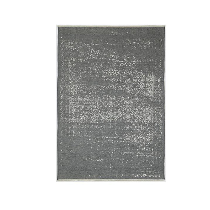 Rusty Vintage Distressed Reversible Grey Rug