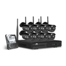 Wireless Security System 2Tb 8Ch Nvr 720P 8 Camera Sets