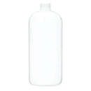 5X White 1L Plastic Pet Boston Bottle