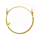 1M Cat 6 Ultra Thin Lszh Pack Of 10 Ethernet Network Cable Yellow