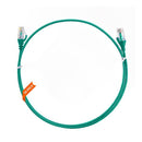 1M Cat 6 Ultra Thin Lszh Pack Of 50 Ethernet Network Cable Green