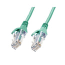 1M Cat 6 Ultra Thin Lszh Pack Of 50 Ethernet Network Cable Green