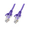 1M Cat 6 Ultra Thin Lszh Pack Of 50 Ethernet Network Cable Purple