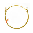 1M Cat 6 Ultra Thin Lszh Pack Of 50 Ethernet Network Cable Yellow