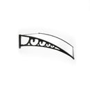 Window Door Awning 1Mx6M Transparent Hollow Sheet Plastic Frame