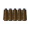 2000M Hemline Polyester Brown Sewing Overlocker Thread Pack