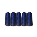 2000M Hemline Polyester Navy Sewing Overlocker Thread Pack