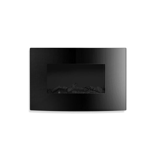 2000 W Wall Mounted Electric Fireplace Fire Log Wood Heater