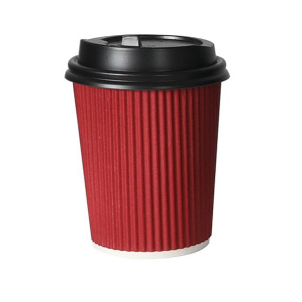 200 Pcs 16Oz Disposable Takeaway Coffee Paper Cups Triple Wall