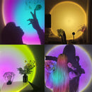 LED Sunset Sunlight and Rainbow Night Light Projector Lamp for Bedroom Home and Office_7