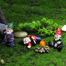 Miniature Garden Elf Ornaments Grass Decoration Gnomes Resin Art_2