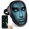 LED Face Transforming Luminous Face Mask for Halloween and Parties_0