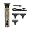 USB Rechargeable Cordless Hair Beard Trimmer- LCD Display_1