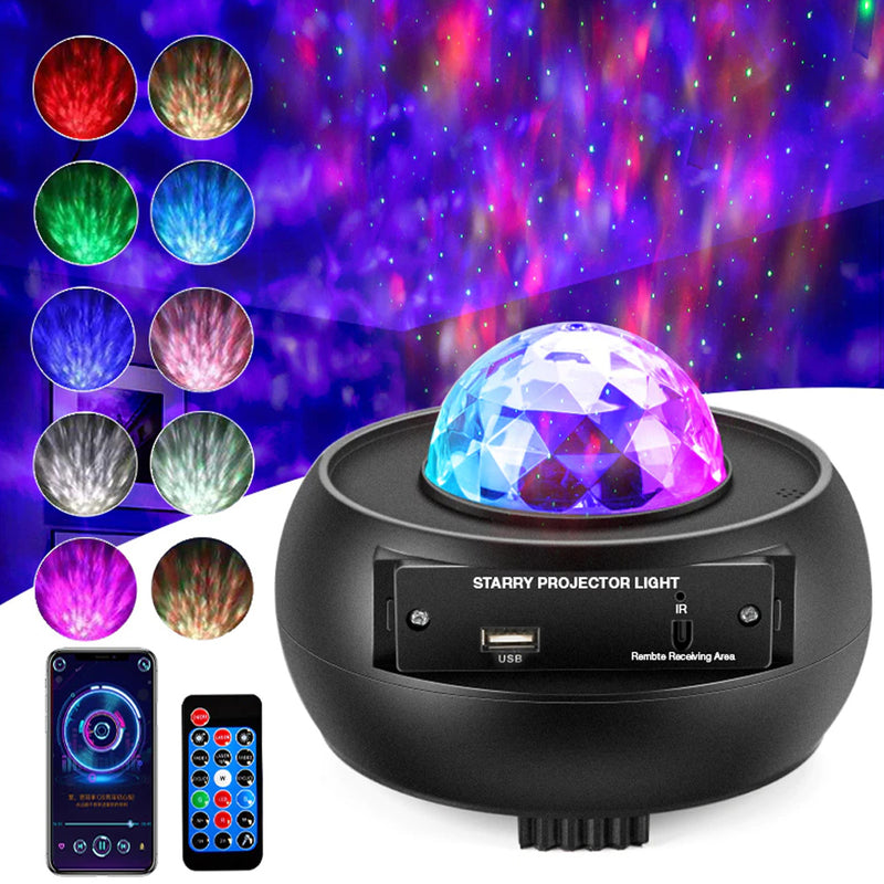USB Interface Starry Night Sky Projection Lamp with Remote_0