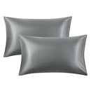 Imitation Satin Pillow Cases Set of 2 in Various Colors_11