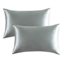 Imitation Satin Pillow Cases Set of 2 in Various Colors_13