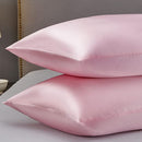 Imitation Satin Pillow Cases Set of 2 in Various Colors_5