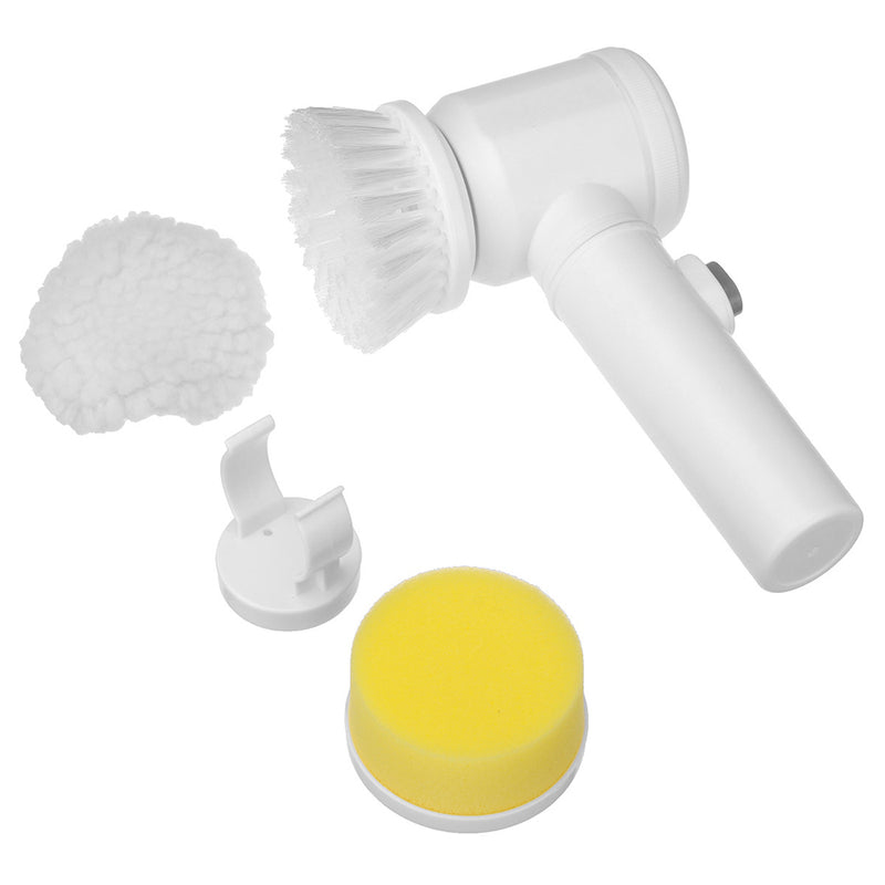 USB Rechargeable Power Scrubber Cleaning Brush_0