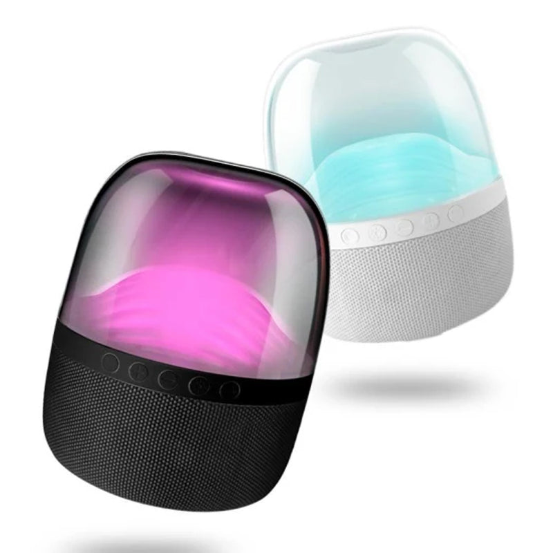 USB Charging Glazed Colorful Luminous Bluetooth Speaker_2
