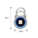 USB Charging Biometrics Fingerprint APP Support Padlock_11