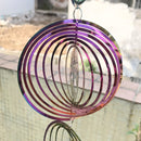 Tree of Life Rotating Wind Chime Outside Home Decor_8