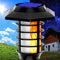 1/2 Pcs Solar Powered Outdoor Flickering Flame Pathway Torch Light_6