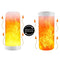 1/2 Pack Portable Smart LED Flame Light Magnet Bar Table Lamp - USB Rechargeable_7