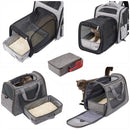 PETSWOL Foldable Cat Litter Box with Shovel - Portable and Convenient_7