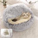 PETSWOL Cozy Burrowing Cave Pet Bed for Dogs and Cats_6