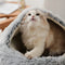 PETSWOL Cozy Burrowing Cave Pet Bed for Dogs and Cats_9