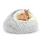 PETSWOL Cozy Burrowing Cave Pet Bed for Dogs and Cats_1