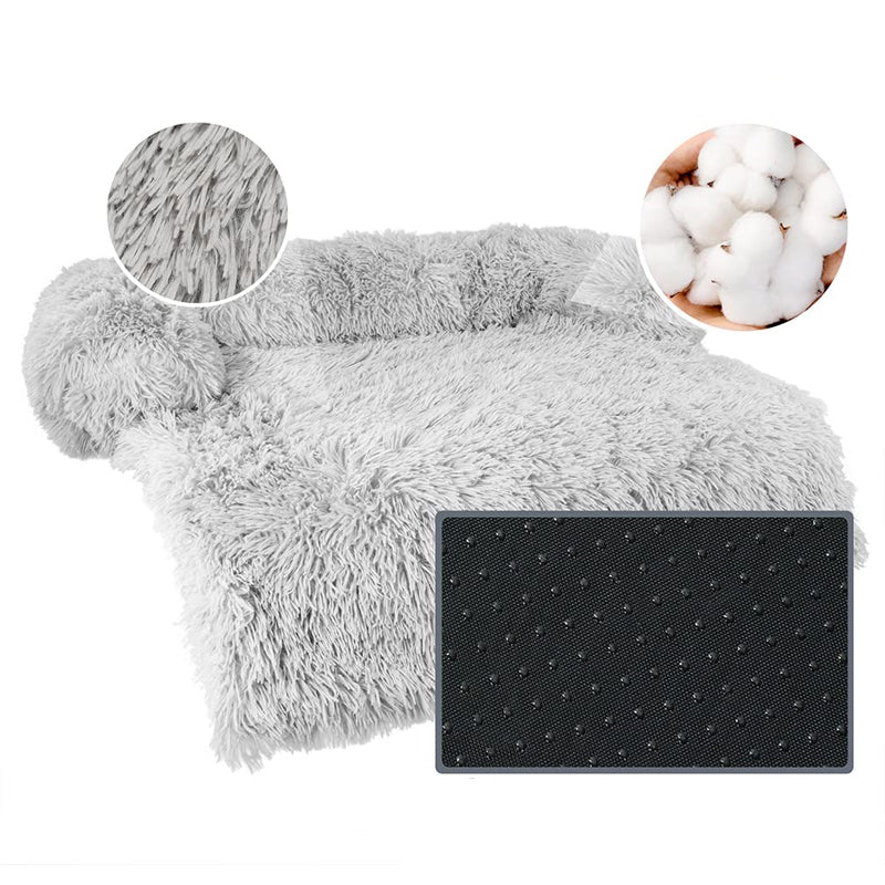Portable Furniture Mat Protector with Washable Cover Pet Cushion_17