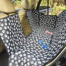 Dog Back Seat Cover with Perspective Mesh Window Waterproof Pet Hammock_4