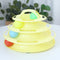 3 Levels Interactive Cat Turntable and Track Ball Training Toy_16