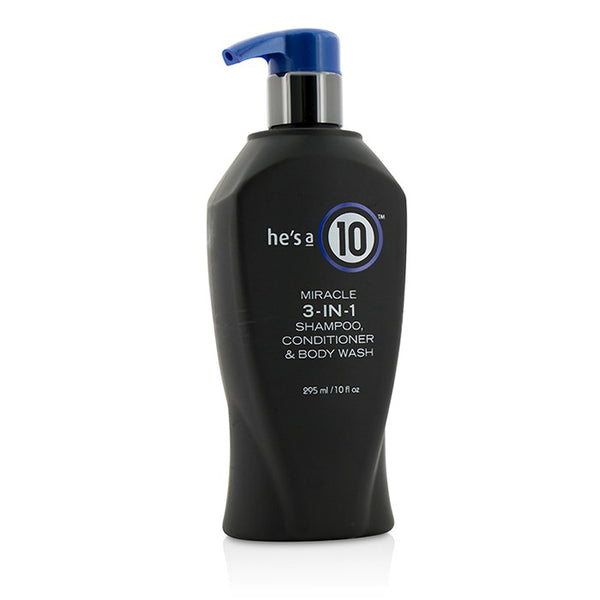 Its A 10 Hes A 10 Miracle 3 In 1 Shampoo Conditioner And Body Wash 295Ml