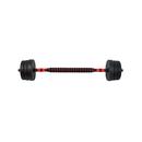 20Kg Adjustable Rubber Dumbbell Set Home Gym Exercise Weights