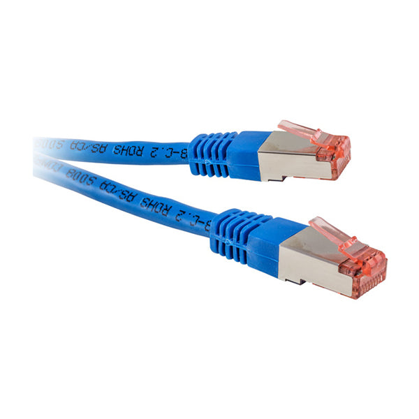 20M Blue Cat6A Patch Shielded