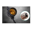 20M Festoon String Lights Christmas Bulbs Wedding Garden Party