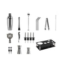 20Pcs Cocktail Shaker Set Bartender Kit Drink Spirits Maker