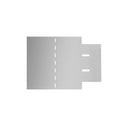 20 Pcs Flexible Lawn Fence Galvanised Steel
